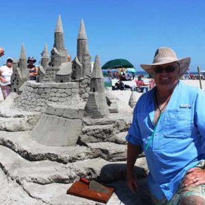 Sand Castle Building in Wildwood